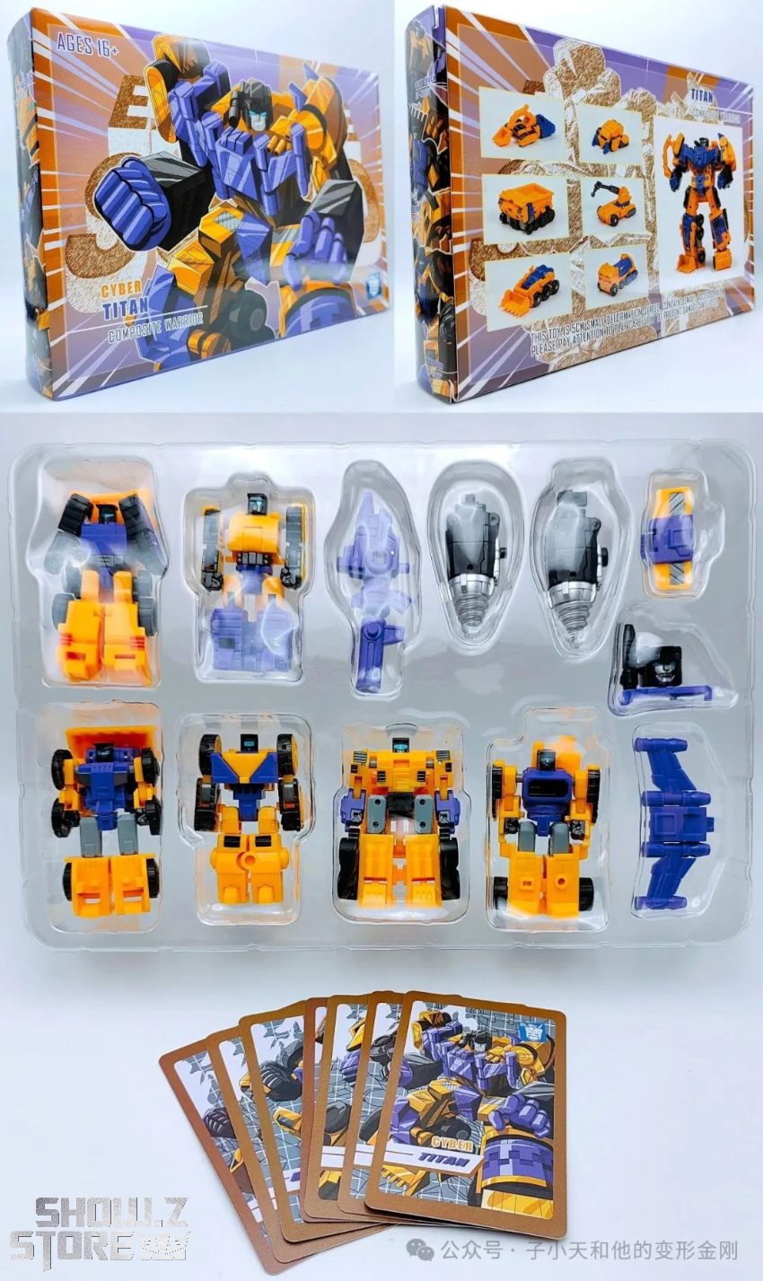 Dr.Wu Assembly Cyber Devastator Set of 6 - View 1 Dr.Wu Assembly Cyber Devastator Set of 6 - View 1
