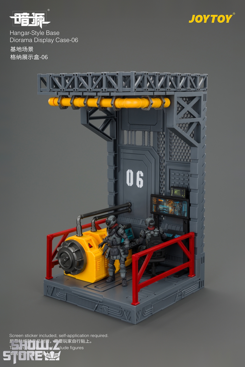 JoyToy JT04841 1/25 Dark Source Hangar-Style Base Diorama Display Case-06 - View 1 JoyToy JT04841 1/25 Dark Source Hangar-Style Base Diorama Display Case-06 - View 1