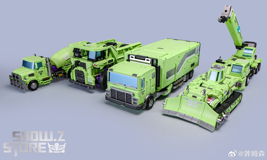 Mecha Invasion GLA-07 Upgrade Kits for Giant Legion Heavy Builder Devastator - View 8 Mecha Invasion GLA-07 Upgrade Kits for Giant Legion Heavy Builder Devastator - View 8