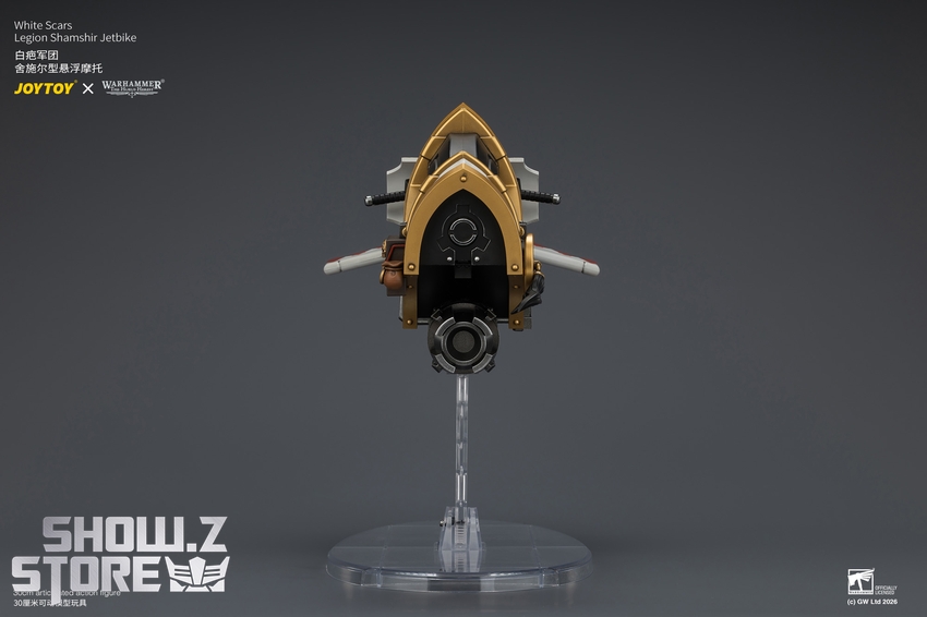JoyToy JT04780 1/18 Warhammer The Horus Heresy White Scars Legion Shamshir Jetbike - View 10 JoyToy JT04780 1/18 Warhammer The Horus Heresy White Scars Legion Shamshir Jetbike - View 10