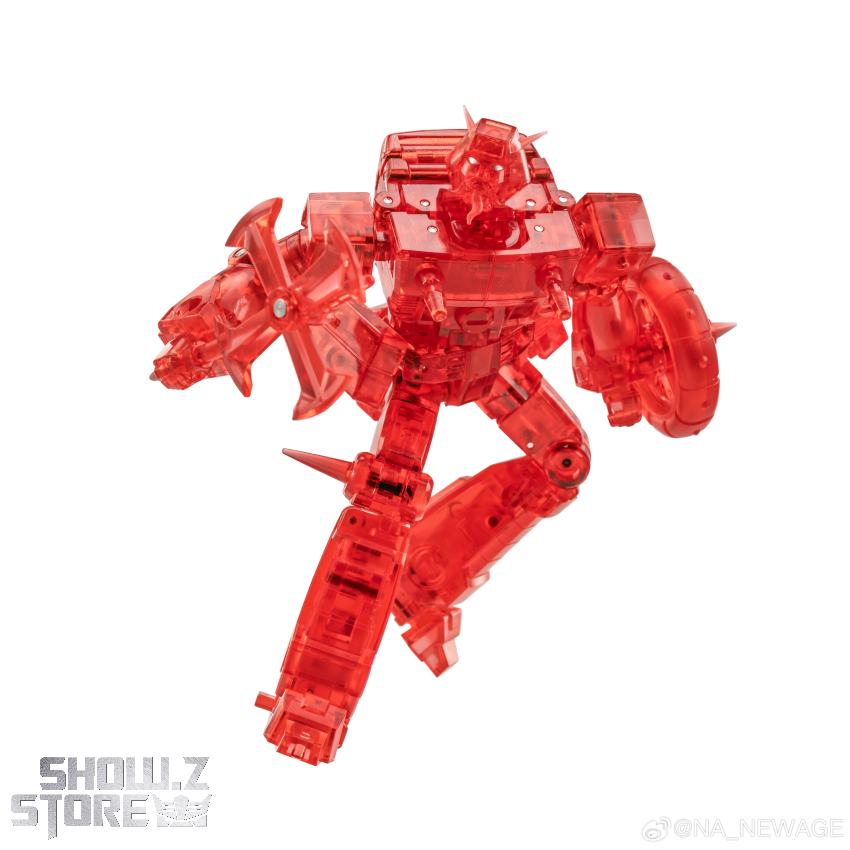 Newage H75R Wyatt Wreck Gar Red Transparent Version - View 2 Newage H75R Wyatt Wreck Gar Red Transparent Version - View 2