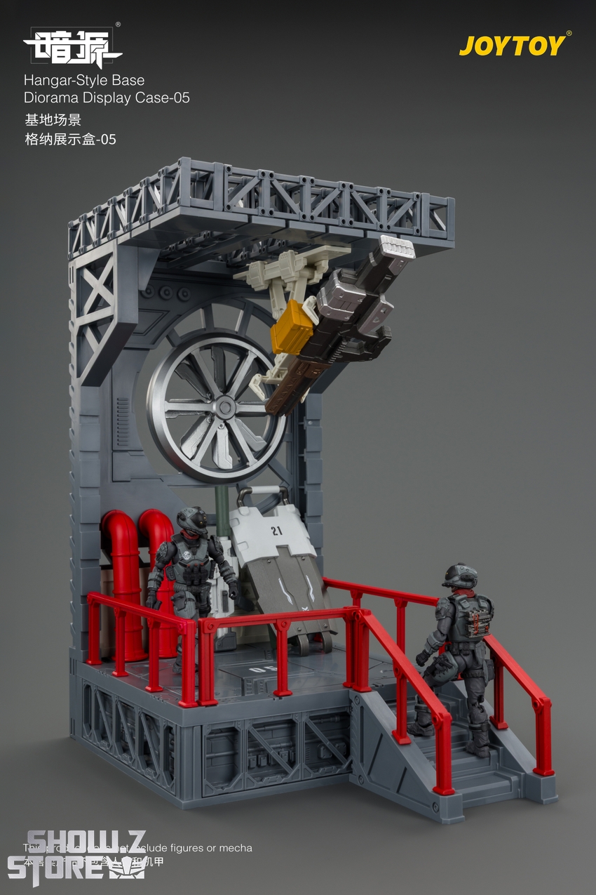JoyToy JT04834 1/25 Dark Source Hangar-Style Base Diorama Display Case-05 - View 1 JoyToy JT04834 1/25 Dark Source Hangar-Style Base Diorama Display Case-05 - View 1