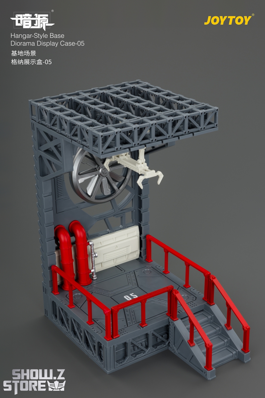 JoyToy JT04834 1/25 Dark Source Hangar-Style Base Diorama Display Case-05 - View 7 JoyToy JT04834 1/25 Dark Source Hangar-Style Base Diorama Display Case-05 - View 7