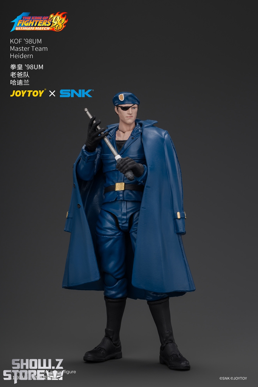 JoyToy JT05091 1/18 SNK KOF'98UM Master Team Heidern - View 8 JoyToy JT05091 1/18 SNK KOF'98UM Master Team Heidern - View 8