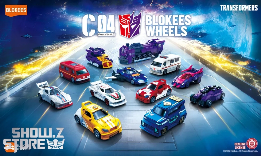 Blokees 1/64 Wheels Transformers C04 Heart of the Ark Set of 12 - View 2 Blokees 1/64 Wheels Transformers C04 Heart of the Ark Set of 12 - View 2