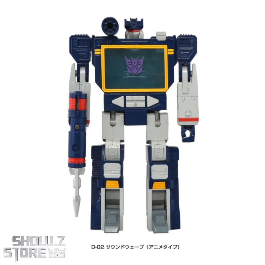 Takara Tomy Missing Link D-02 Soundwave Anime Version - View 1 Takara Tomy Missing Link D-02 Soundwave Anime Version - View 1