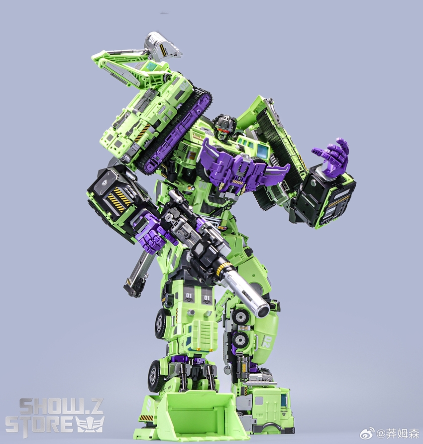 Mecha Invasion GLA-07 Upgrade Kits for Giant Legion Heavy Builder Devastator - View 18 Mecha Invasion GLA-07 Upgrade Kits for Giant Legion Heavy Builder Devastator - View 18