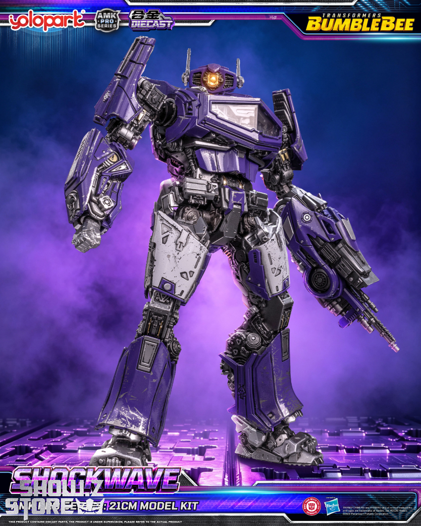 Yolopark AMK Pro Series Transformers: Bumblebee Shockwave Model Kit - View 8 Yolopark AMK Pro Series Transformers: Bumblebee Shockwave Model Kit - View 8