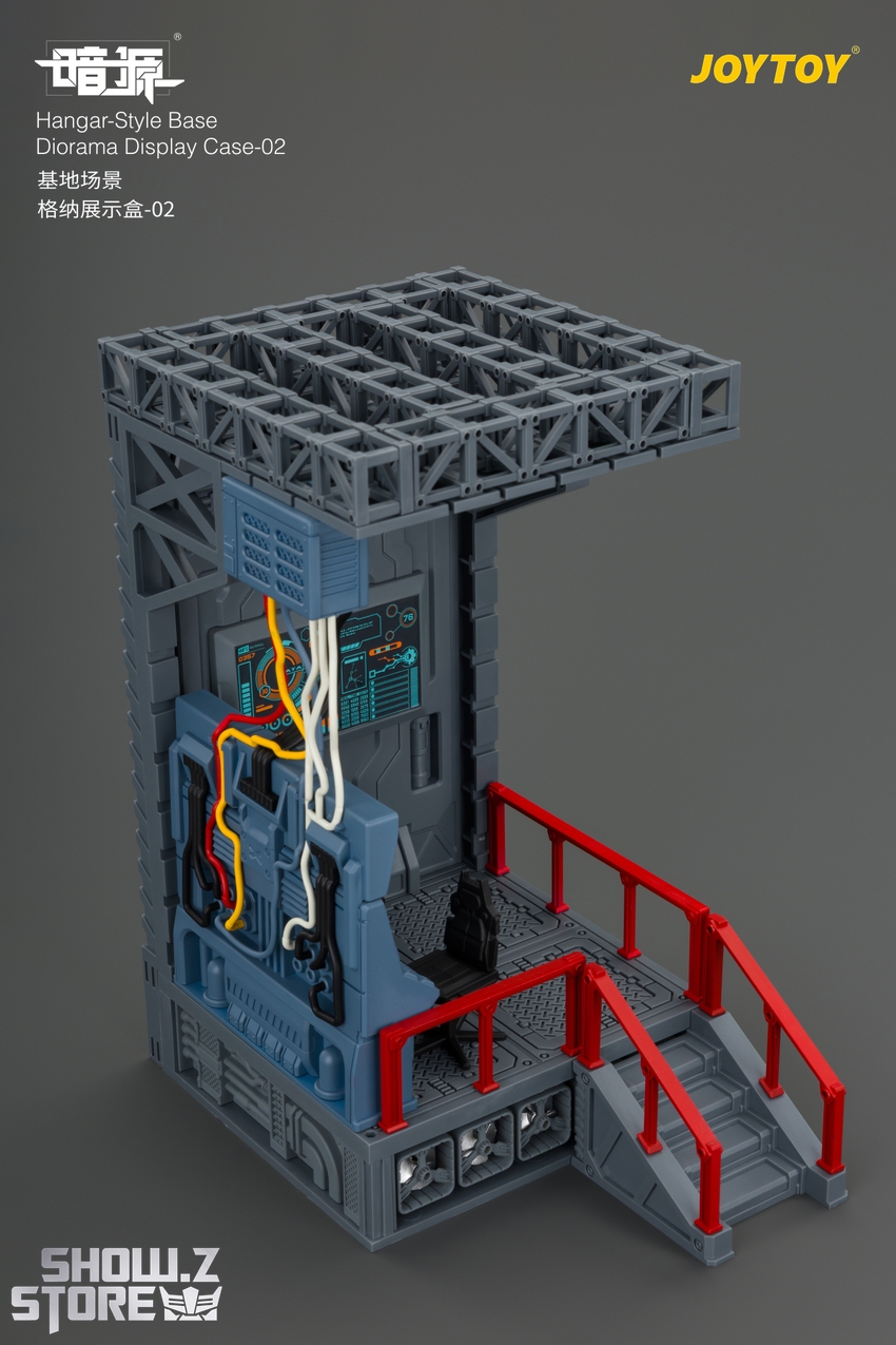 JoyToy JT04797 1/25 Dark Source Hangar-Style Base Diorama Display Case-02 - View 7 JoyToy JT04797 1/25 Dark Source Hangar-Style Base Diorama Display Case-02 - View 7