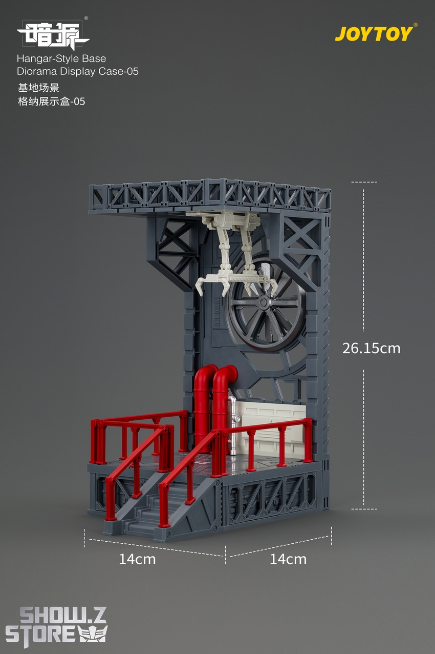 JoyToy JT04834 1/25 Dark Source Hangar-Style Base Diorama Display Case-05 - View 8 JoyToy JT04834 1/25 Dark Source Hangar-Style Base Diorama Display Case-05 - View 8