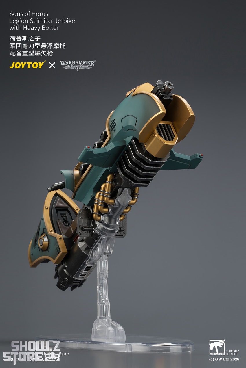 JoyToy JT04773 1/18 Warhammer The Horus Heresy Sons of Horus Legion Scimitar Jetbike with Heavy Bolter - View 18 JoyToy JT04773 1/18 Warhammer The Horus Heresy Sons of Horus Legion Scimitar Jetbike with Heavy Bolter - View 18