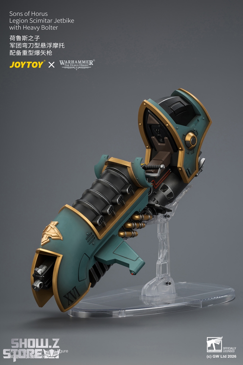 JoyToy JT04773 1/18 Warhammer The Horus Heresy Sons of Horus Legion Scimitar Jetbike with Heavy Bolter - View 17 JoyToy JT04773 1/18 Warhammer The Horus Heresy Sons of Horus Legion Scimitar Jetbike with Heavy Bolter - View 17