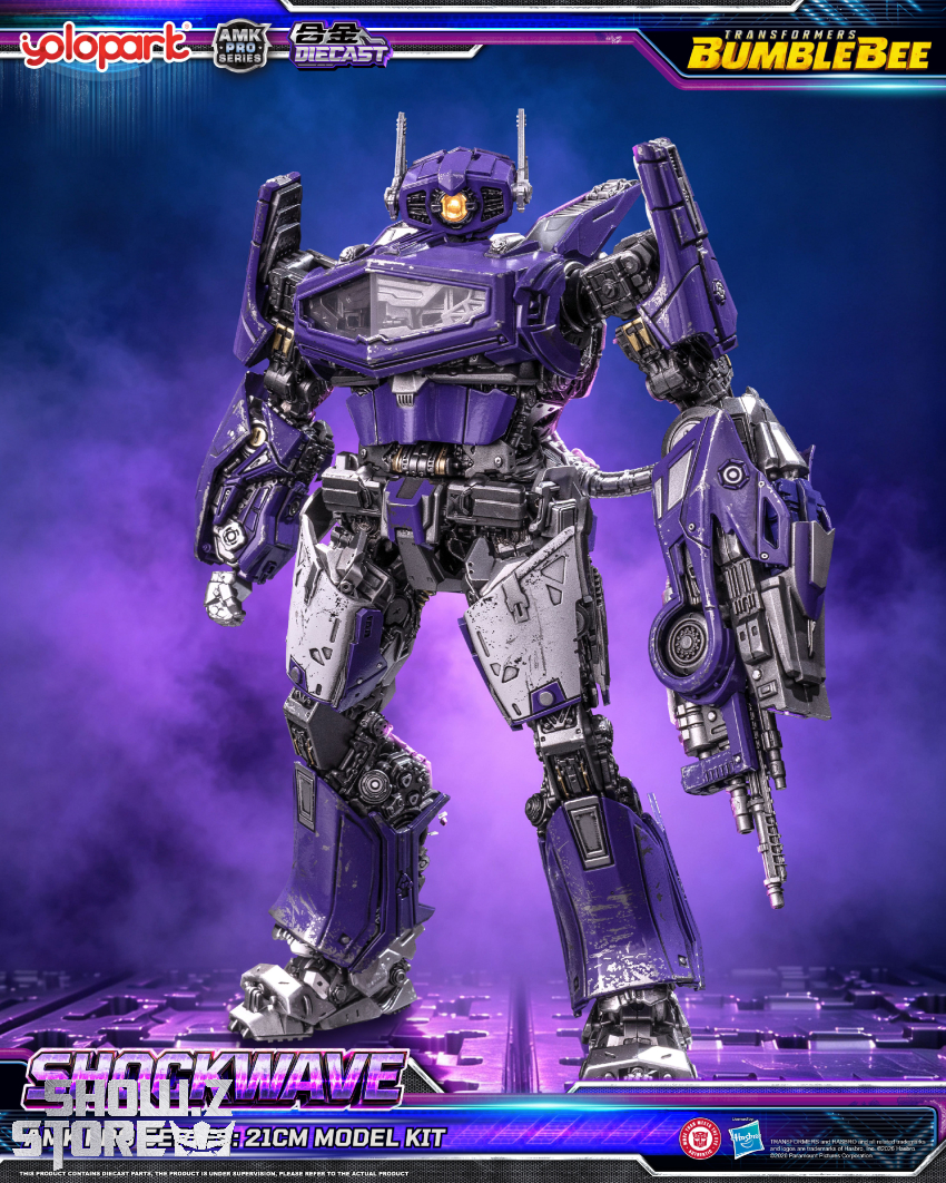 Yolopark AMK Pro Series Transformers: Bumblebee Shockwave Model Kit - View 1 Yolopark AMK Pro Series Transformers: Bumblebee Shockwave Model Kit - View 1