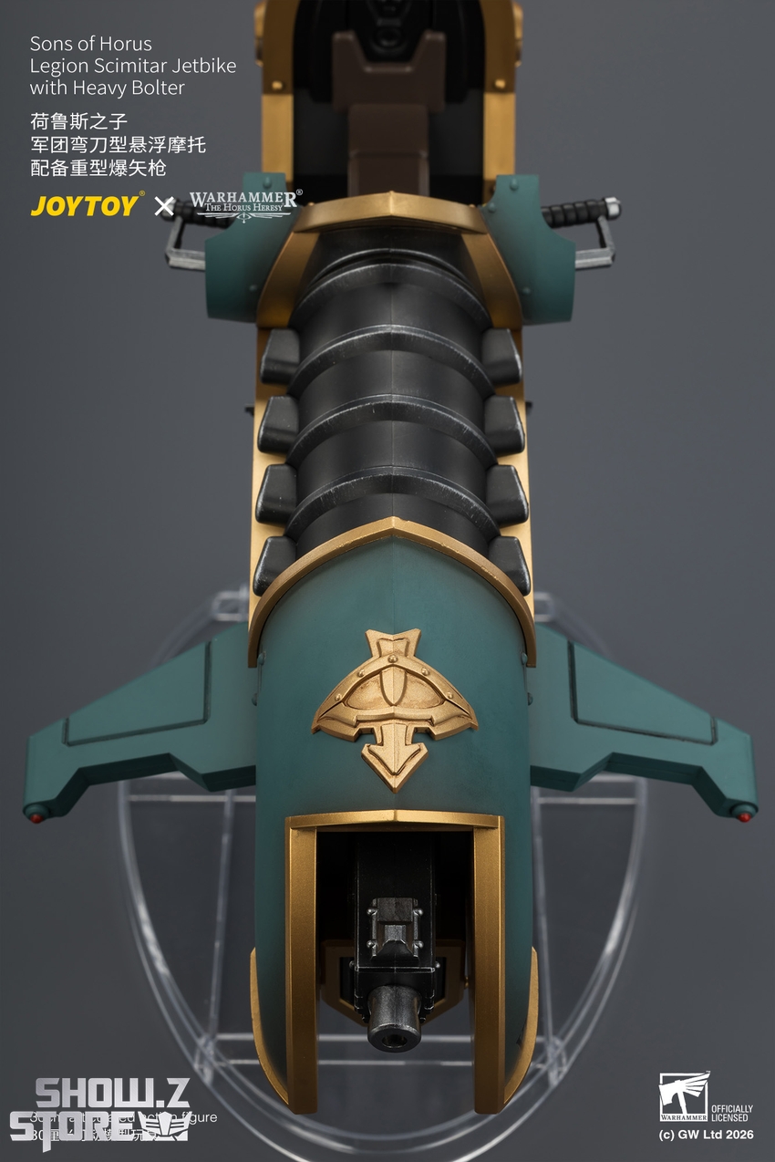 JoyToy JT04773 1/18 Warhammer The Horus Heresy Sons of Horus Legion Scimitar Jetbike with Heavy Bolter - View 14 JoyToy JT04773 1/18 Warhammer The Horus Heresy Sons of Horus Legion Scimitar Jetbike with Heavy Bolter - View 14