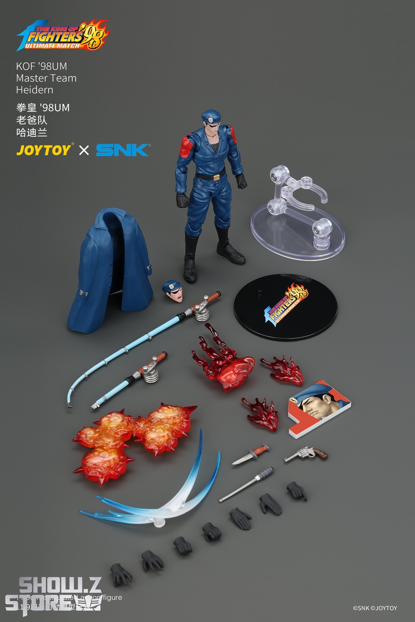 JoyToy JT05091 1/18 SNK KOF'98UM Master Team Heidern - View 4 JoyToy JT05091 1/18 SNK KOF'98UM Master Team Heidern - View 4