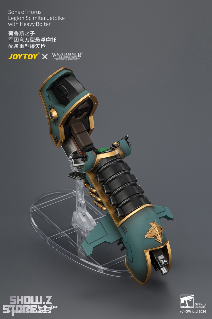JoyToy JT04773 1/18 Warhammer The Horus Heresy Sons of Horus Legion Scimitar Jetbike with Heavy Bolter - View 16 JoyToy JT04773 1/18 Warhammer The Horus Heresy Sons of Horus Legion Scimitar Jetbike with Heavy Bolter - View 16