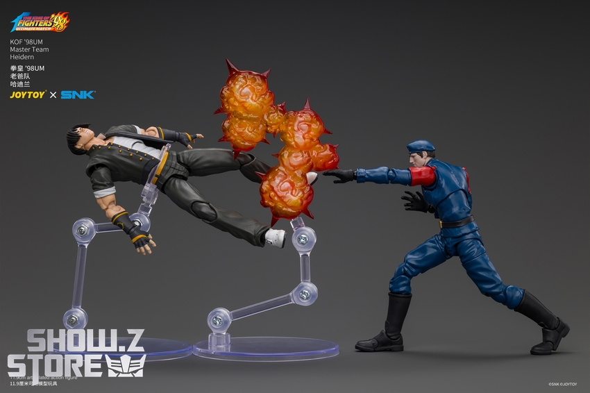 JoyToy JT05091 1/18 SNK KOF'98UM Master Team Heidern - View 10 JoyToy JT05091 1/18 SNK KOF'98UM Master Team Heidern - View 10