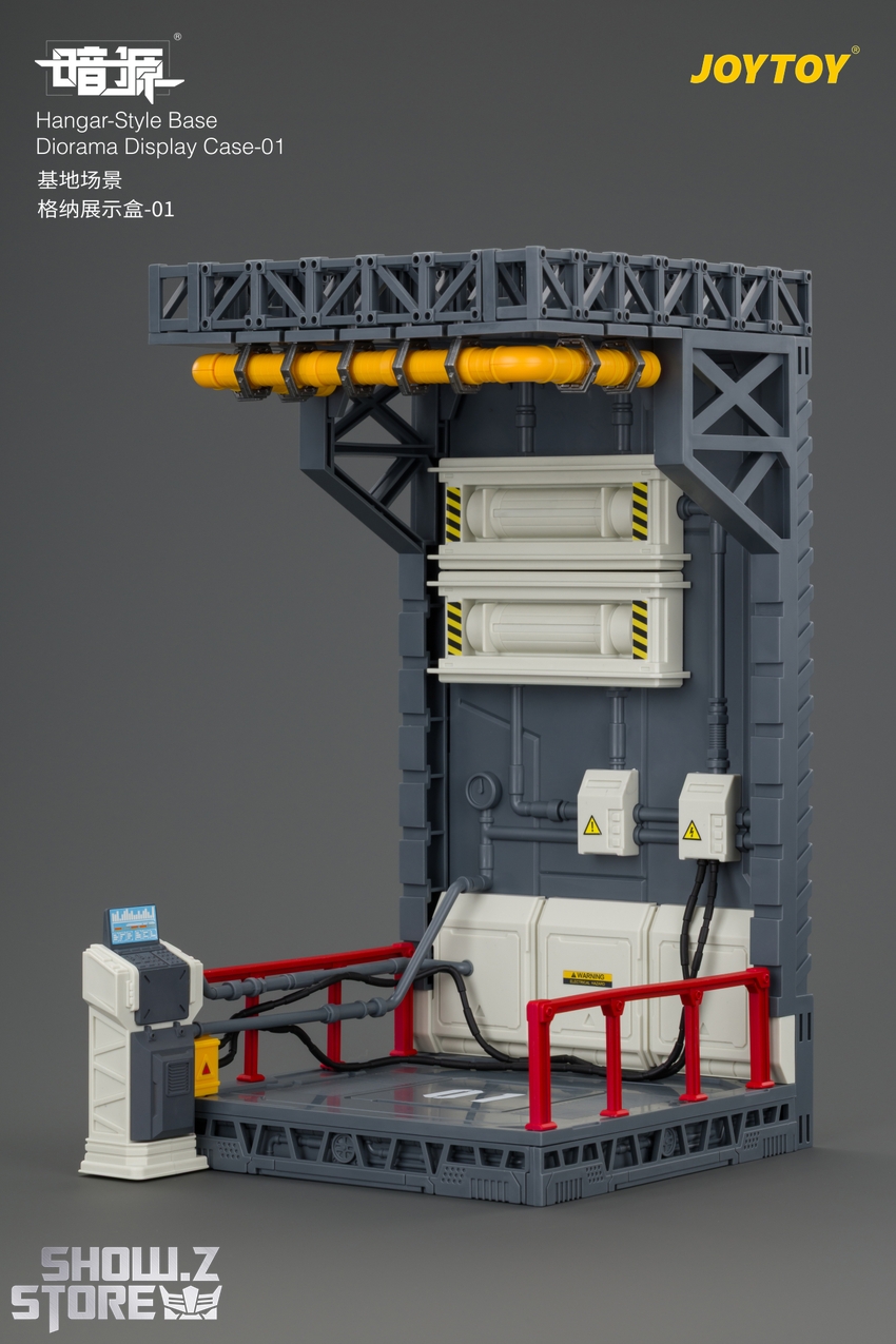 JoyToy JT04827 1/25 Dark Source Hangar-Style Base Diorama Display Case-01 - View 4 JoyToy JT04827 1/25 Dark Source Hangar-Style Base Diorama Display Case-01 - View 4