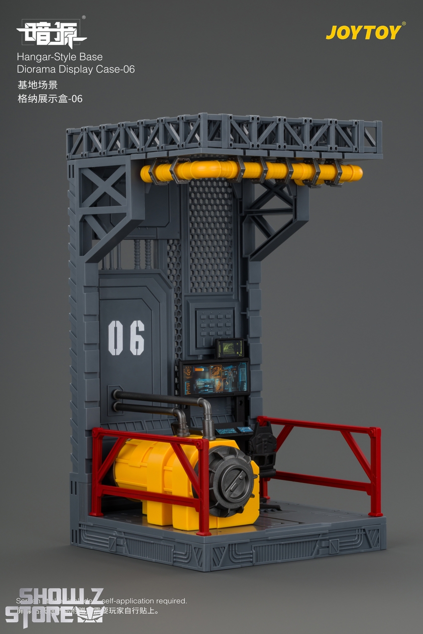 JoyToy JT04841 1/25 Dark Source Hangar-Style Base Diorama Display Case-06 - View 4 JoyToy JT04841 1/25 Dark Source Hangar-Style Base Diorama Display Case-06 - View 4