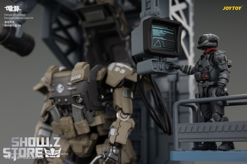 JoyToy JT04803 1/25 Dark Source Hangar-Style Base Diorama Display Case-04 - View 2 JoyToy JT04803 1/25 Dark Source Hangar-Style Base Diorama Display Case-04 - View 2