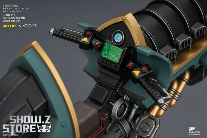 JoyToy JT04773 1/18 Warhammer The Horus Heresy Sons of Horus Legion Scimitar Jetbike with Heavy Bolter - View 12 JoyToy JT04773 1/18 Warhammer The Horus Heresy Sons of Horus Legion Scimitar Jetbike with Heavy Bolter - View 12