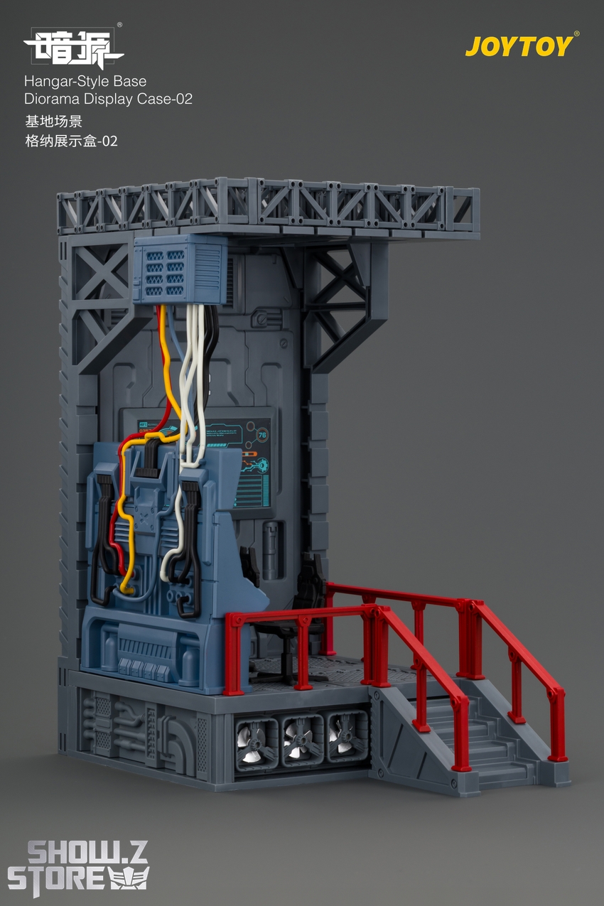 JoyToy JT04797 1/25 Dark Source Hangar-Style Base Diorama Display Case-02 - View 4 JoyToy JT04797 1/25 Dark Source Hangar-Style Base Diorama Display Case-02 - View 4