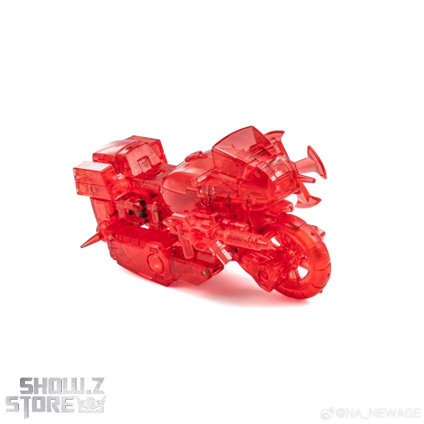 Newage H75R Wyatt Wreck Gar Red Transparent Version - View 3 Newage H75R Wyatt Wreck Gar Red Transparent Version - View 3