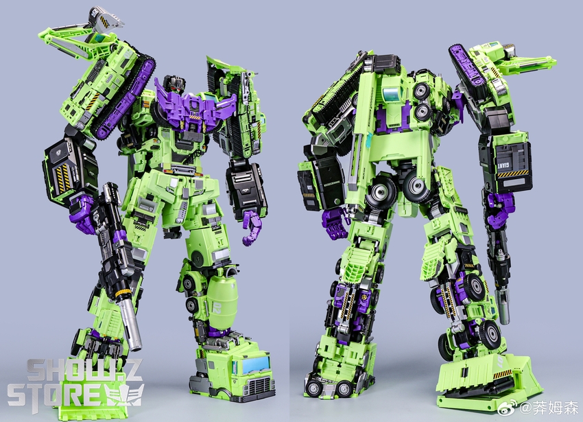 Mecha Invasion GLA-07 Upgrade Kits for Giant Legion Heavy Builder Devastator - View 4 Mecha Invasion GLA-07 Upgrade Kits for Giant Legion Heavy Builder Devastator - View 4