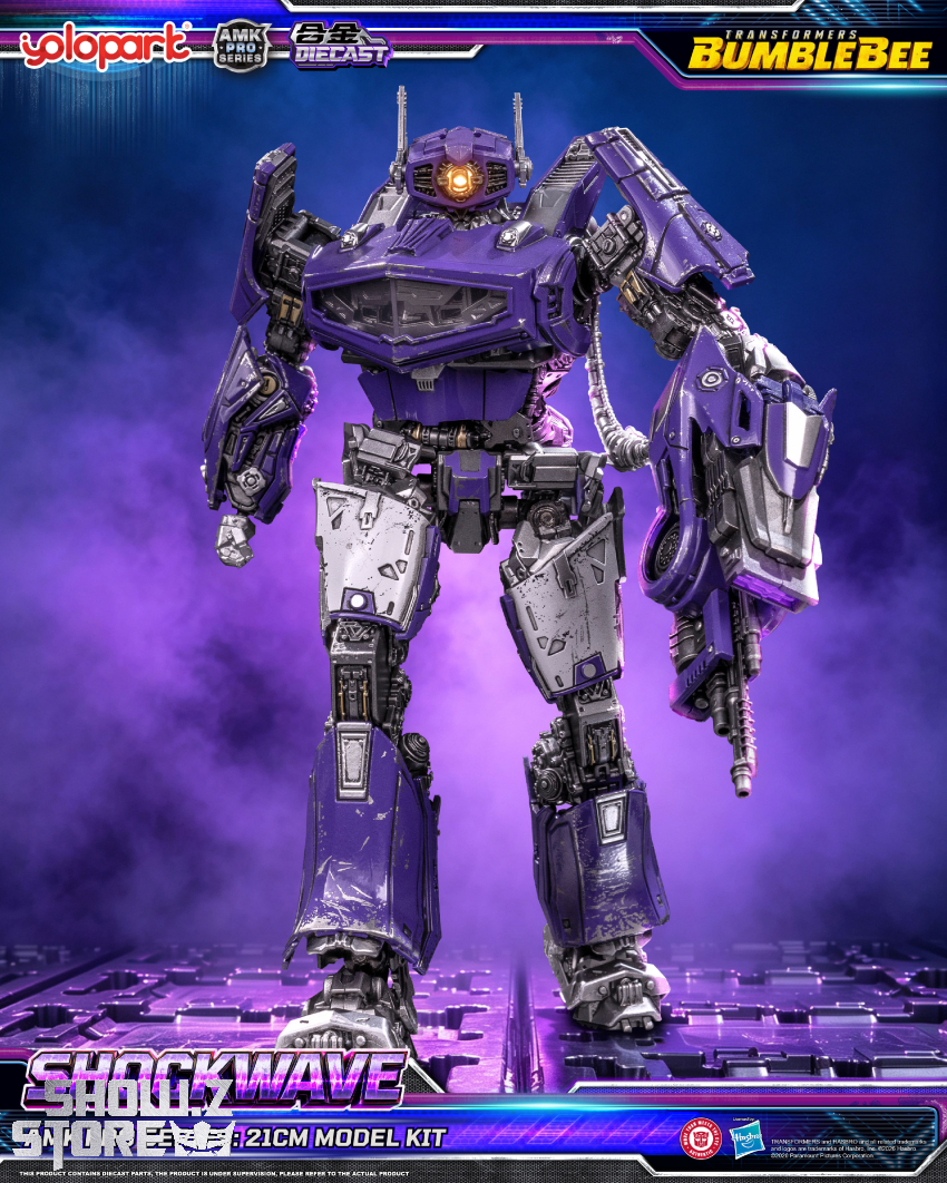 Yolopark AMK Pro Series Transformers: Bumblebee Shockwave Model Kit - View 3 Yolopark AMK Pro Series Transformers: Bumblebee Shockwave Model Kit - View 3