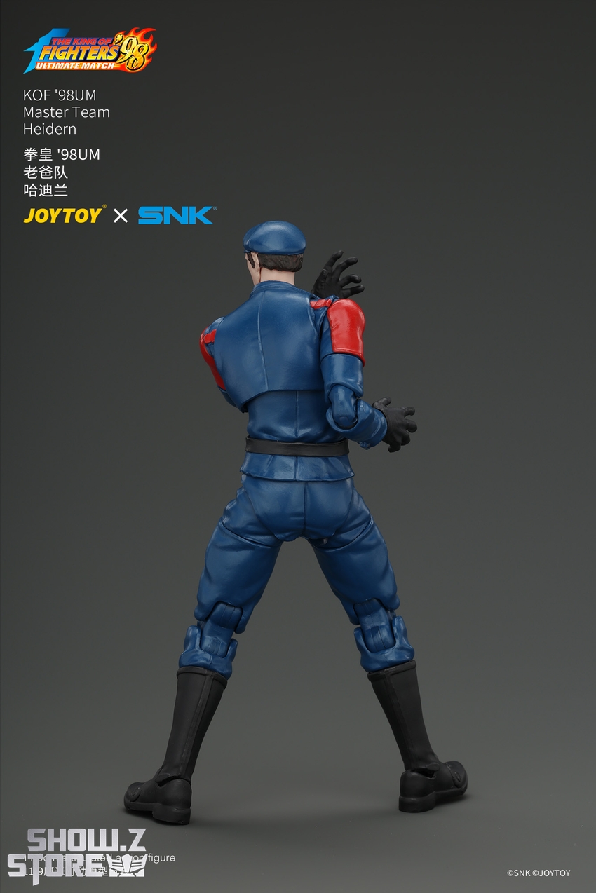 JoyToy JT05091 1/18 SNK KOF'98UM Master Team Heidern - View 3 JoyToy JT05091 1/18 SNK KOF'98UM Master Team Heidern - View 3