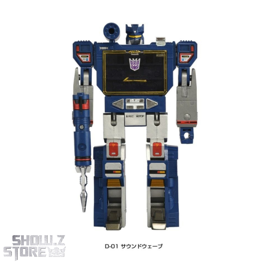 Takara Tomy Missing Link D-01 Soundwave - View 1 Takara Tomy Missing Link D-01 Soundwave - View 1
