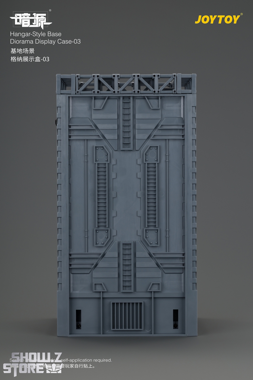JoyToy JT04810 1/25 Dark Source Hangar-Style Base Diorama Display Case-03 - View 6 JoyToy JT04810 1/25 Dark Source Hangar-Style Base Diorama Display Case-03 - View 6