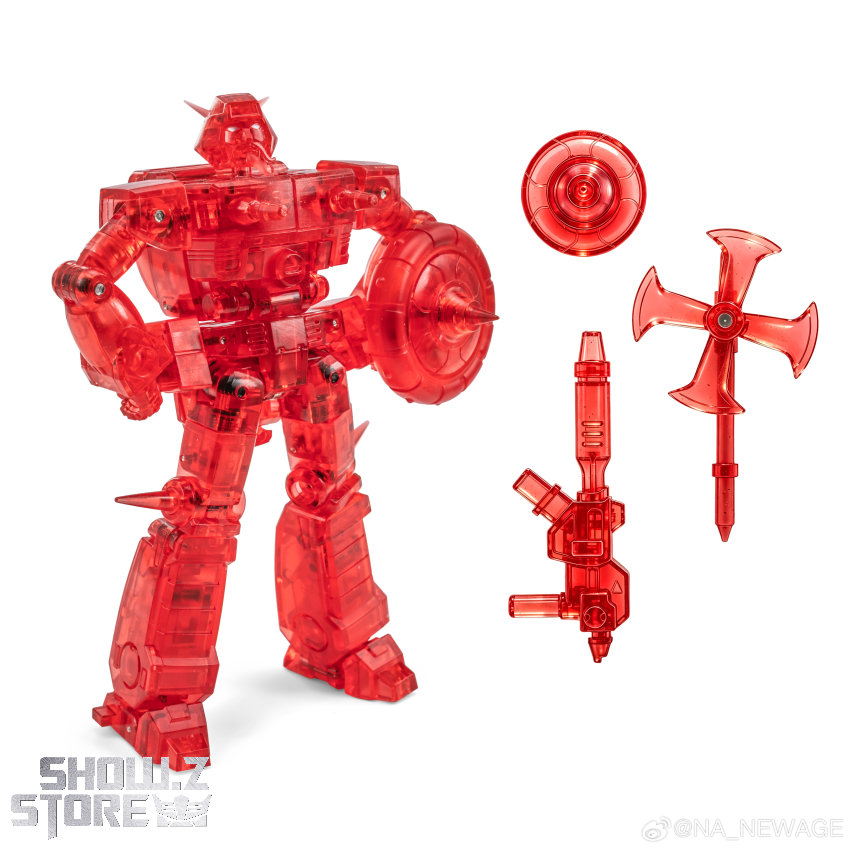 Newage H75R Wyatt Wreck Gar Red Transparent Version - View 8 Newage H75R Wyatt Wreck Gar Red Transparent Version - View 8