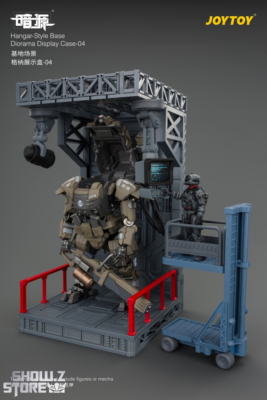 JoyToy JT04803 1/25 Dark Source Hangar-Style Base Diorama Display Case-04 - View 1 JoyToy JT04803 1/25 Dark Source Hangar-Style Base Diorama Display Case-04 - View 1