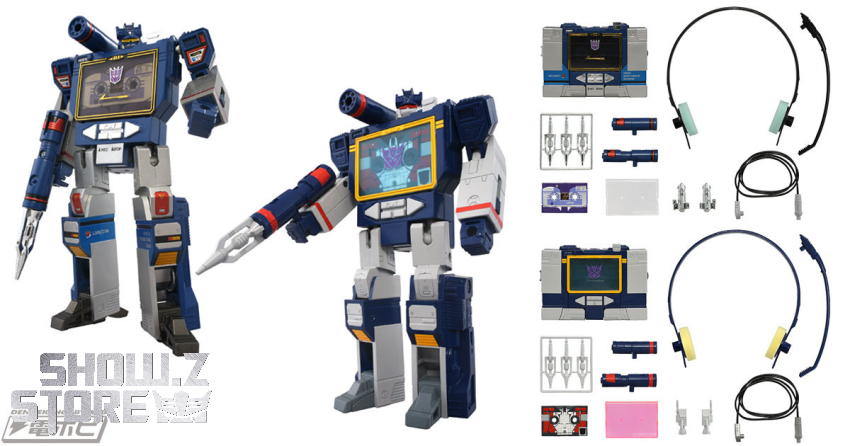 Takara Tomy Missing Link D-01 Soundwave - View 2 Takara Tomy Missing Link D-01 Soundwave - View 2