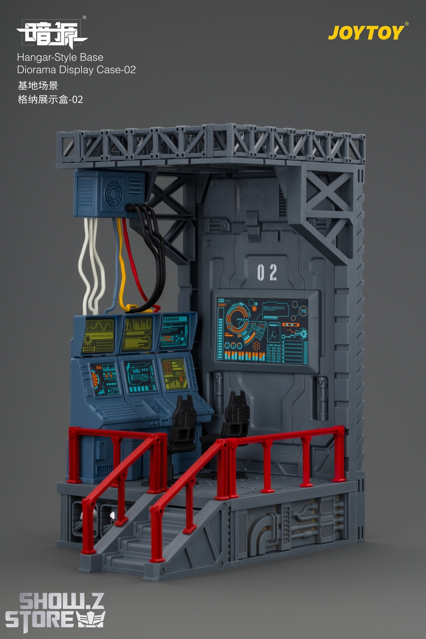 JoyToy JT04797 1/25 Dark Source Hangar-Style Base Diorama Display Case-02 - View 5 JoyToy JT04797 1/25 Dark Source Hangar-Style Base Diorama Display Case-02 - View 5