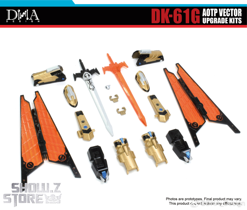 DNA Design DK-61G AOTP Vector Upgrade Kits - View 1 DNA Design DK-61G AOTP Vector Upgrade Kits - View 1