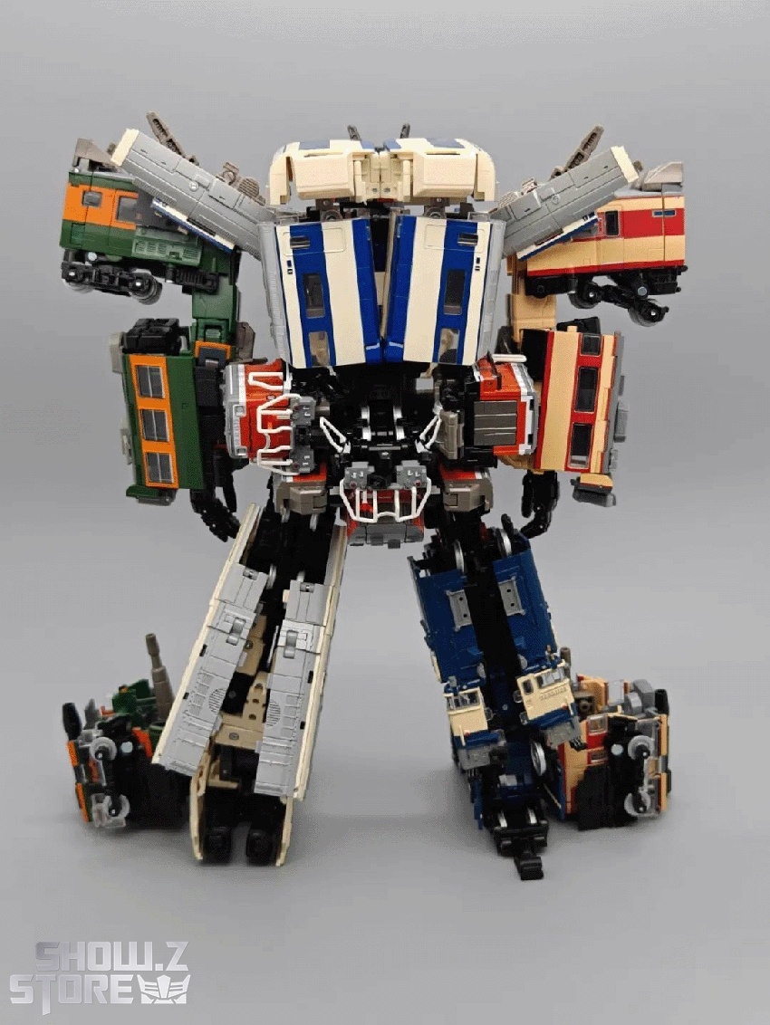 Takara Tomy Masterpiece Gattai MPG Raiden Set of 6 - View 3 Takara Tomy Masterpiece Gattai MPG Raiden Set of 6 - View 3