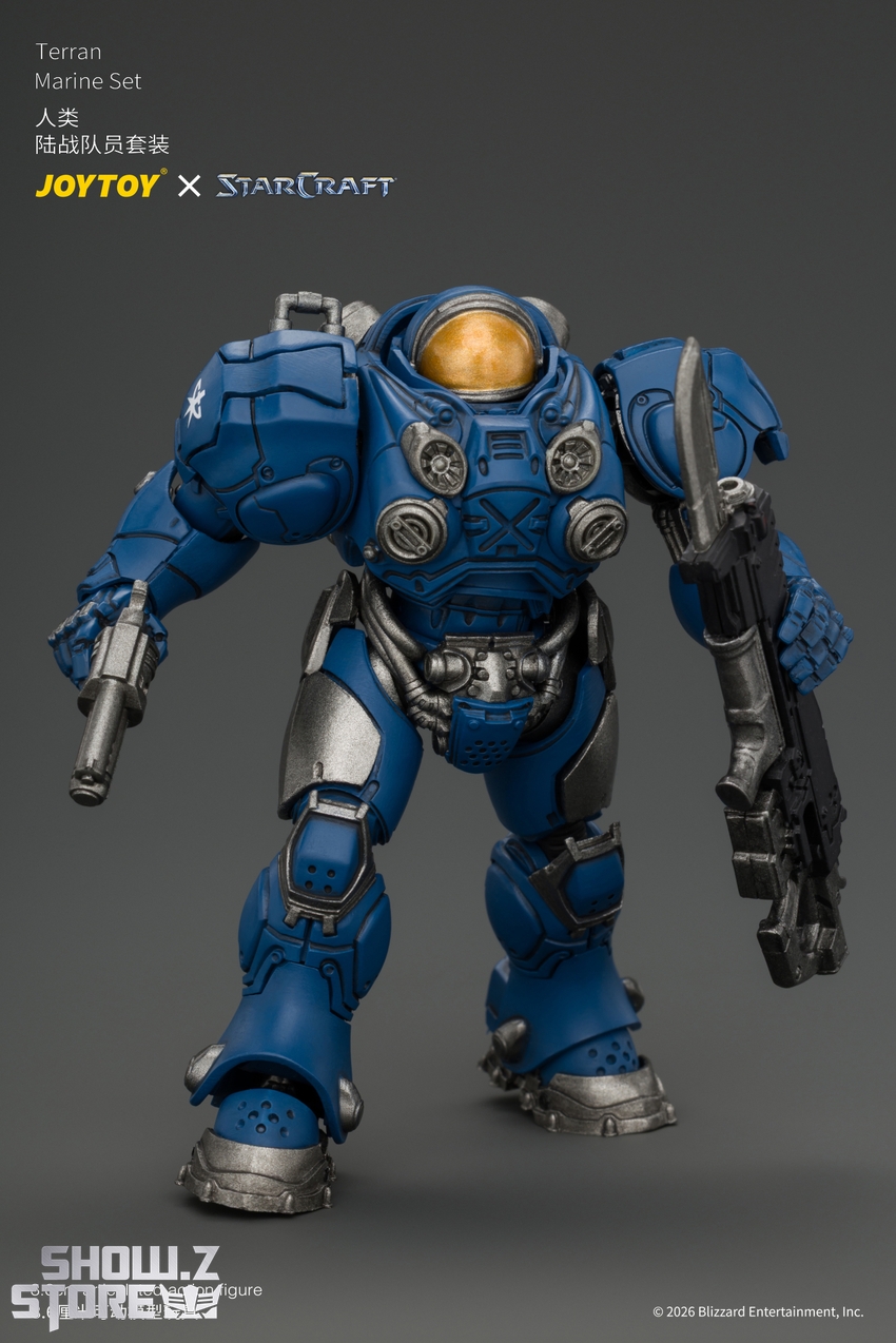 JoyToy JT05152 1/25 STARCRAFT Terran Marine Set - View 12 JoyToy JT05152 1/25 STARCRAFT Terran Marine Set - View 12