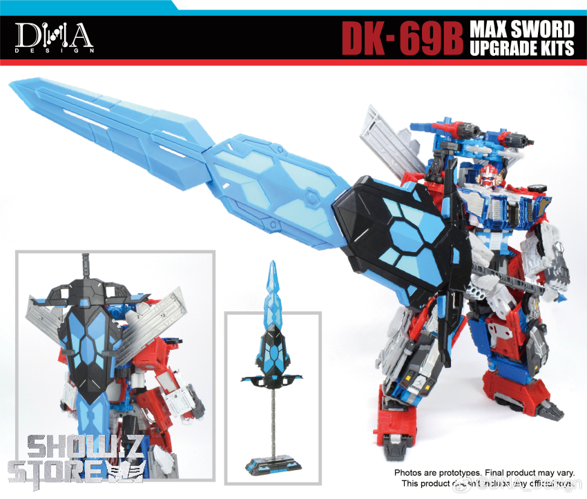 DNA Design DK-69B Max Sword Upgrade Kits - View 6 DNA Design DK-69B Max Sword Upgrade Kits - View 6