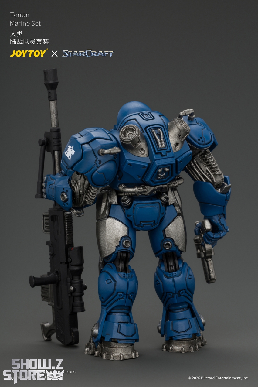 JoyToy JT05152 1/25 STARCRAFT Terran Marine Set - View 7 JoyToy JT05152 1/25 STARCRAFT Terran Marine Set - View 7