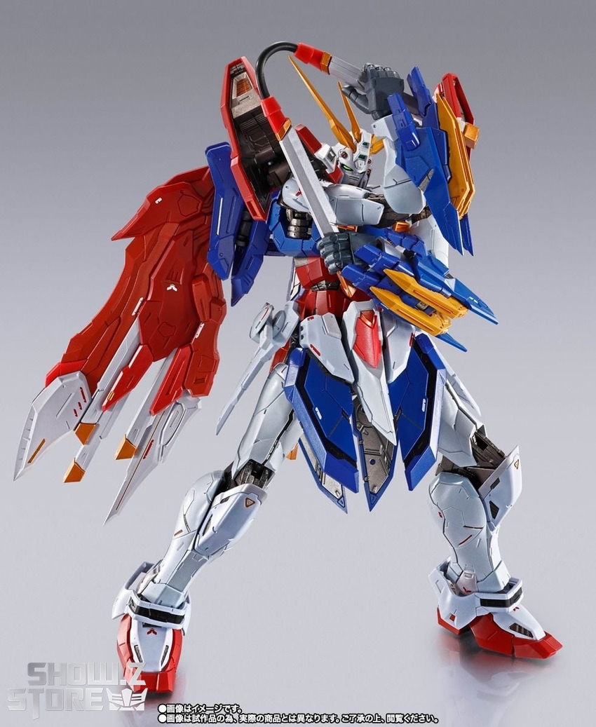 Bandai Metal Build GF13-017NJII God Gundam - View 10 Bandai Metal Build GF13-017NJII God Gundam - View 10