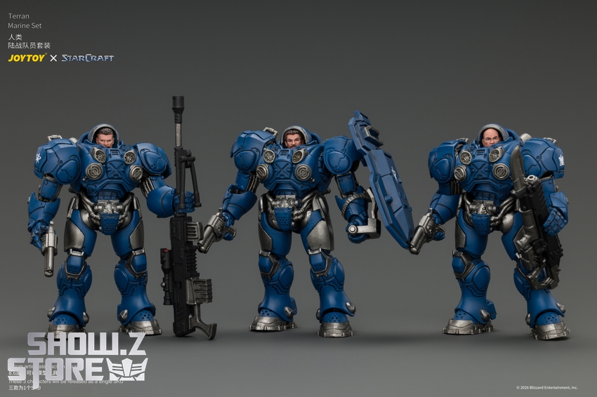 JoyToy JT05152 1/25 STARCRAFT Terran Marine Set - View 15 JoyToy JT05152 1/25 STARCRAFT Terran Marine Set - View 15