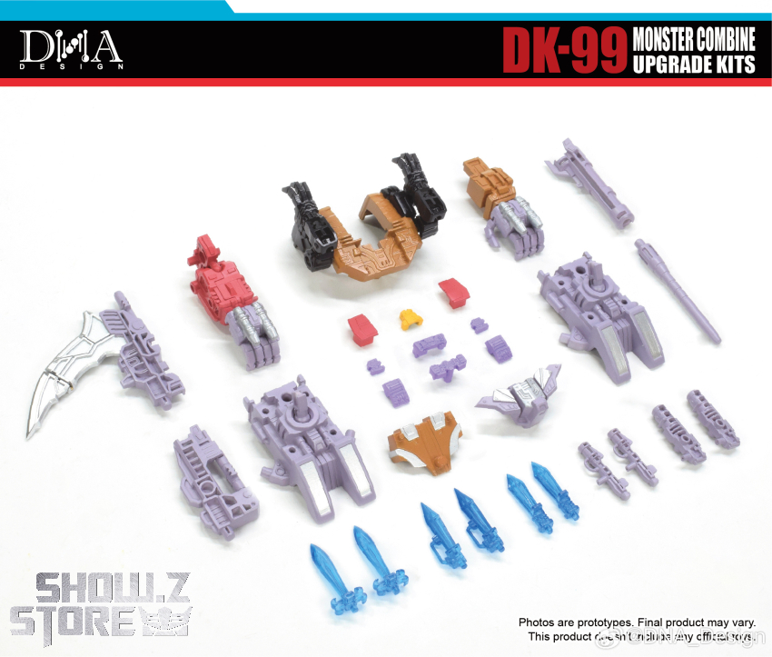 DNA Design DK-99 Monster Combine Upgrade Kits - View 1 DNA Design DK-99 Monster Combine Upgrade Kits - View 1