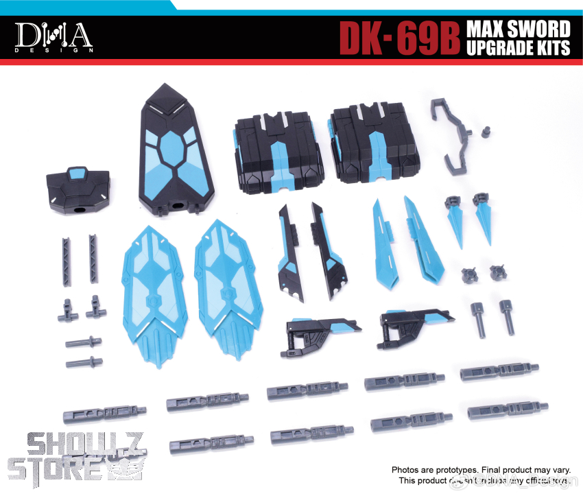 DNA Design DK-69B Max Sword Upgrade Kits - View 2 DNA Design DK-69B Max Sword Upgrade Kits - View 2