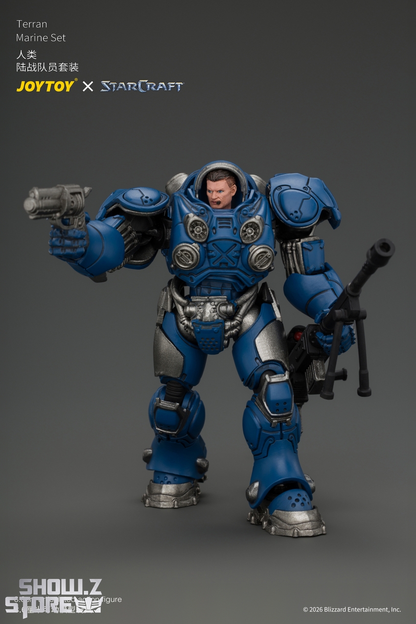 JoyToy JT05152 1/25 STARCRAFT Terran Marine Set - View 8 JoyToy JT05152 1/25 STARCRAFT Terran Marine Set - View 8