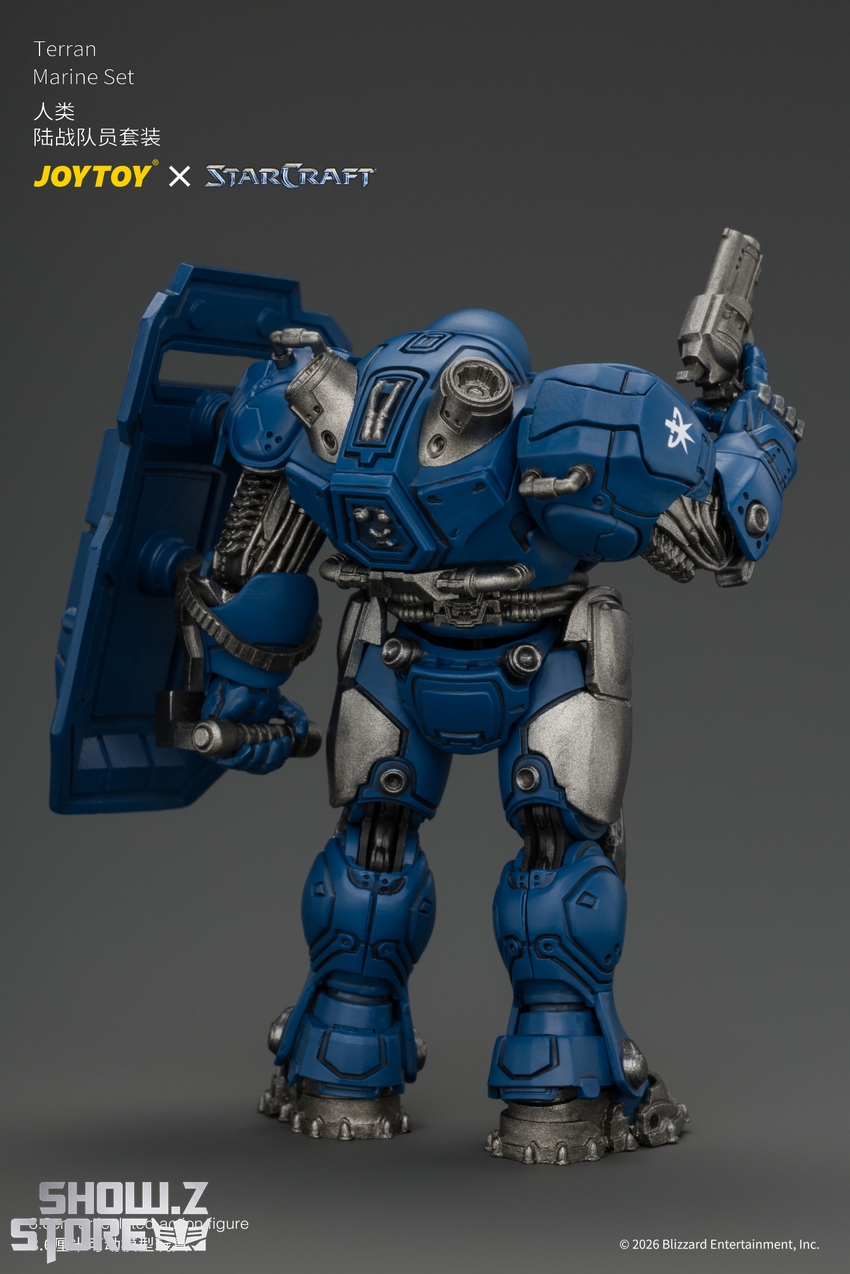 JoyToy JT05152 1/25 STARCRAFT Terran Marine Set - View 3 JoyToy JT05152 1/25 STARCRAFT Terran Marine Set - View 3