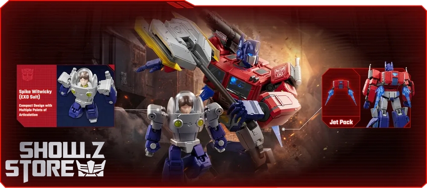 Blokees Transformers Action Edition 07 Optimus Prime (Ver.EVO) - View 11 Blokees Transformers Action Edition 07 Optimus Prime (Ver.EVO) - View 11