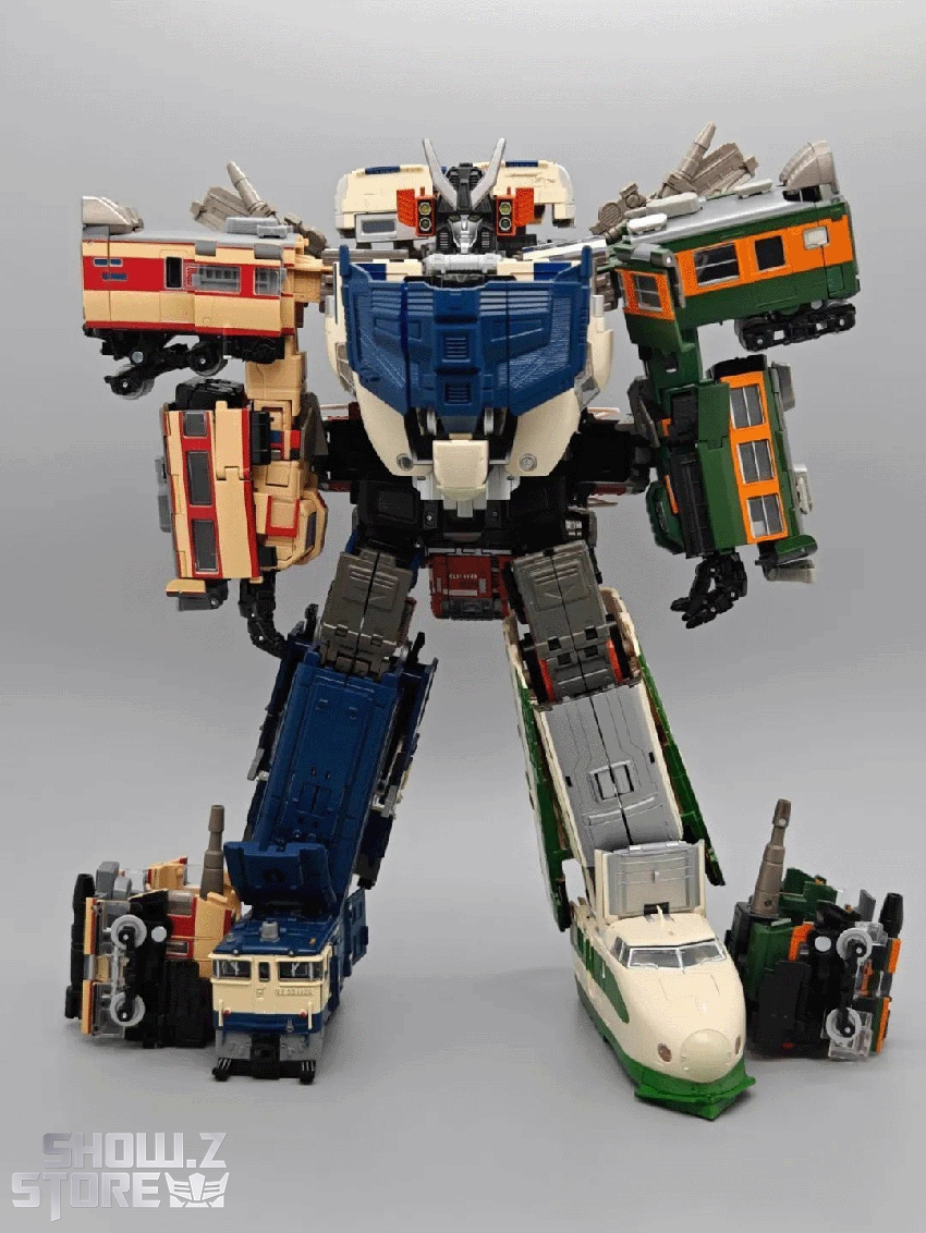Takara Tomy Masterpiece Gattai MPG Raiden Set of 6 - View 1 Takara Tomy Masterpiece Gattai MPG Raiden Set of 6 - View 1
