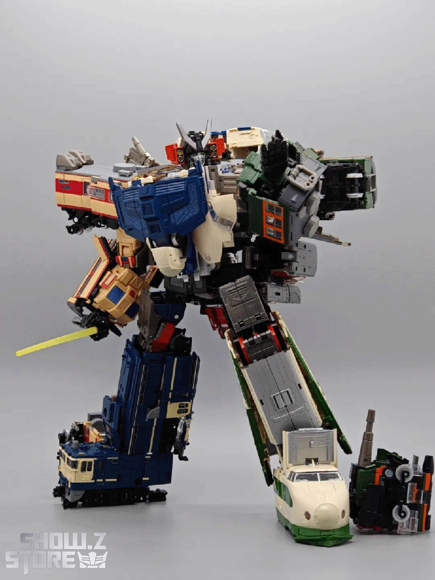 Takara Tomy Masterpiece Gattai MPG Raiden Set of 6 - View 6 Takara Tomy Masterpiece Gattai MPG Raiden Set of 6 - View 6
